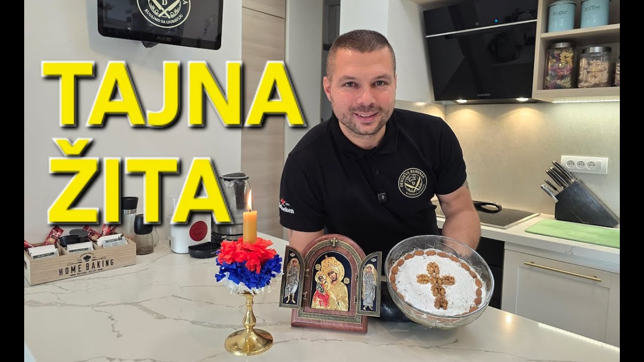 Slavsko Žito RECEPT | Kako se pravi Koljivo za Slavu (korak po korak)
