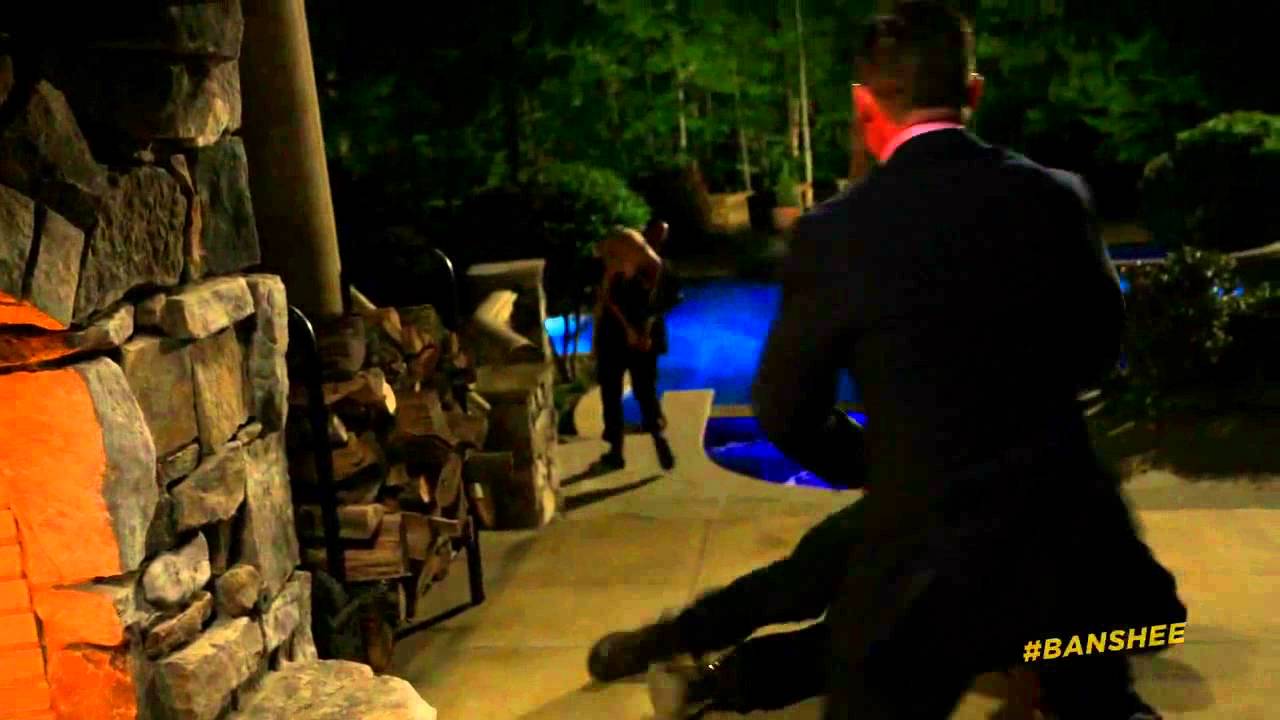 Banshee 3x02 Clay Burton fight scene!!