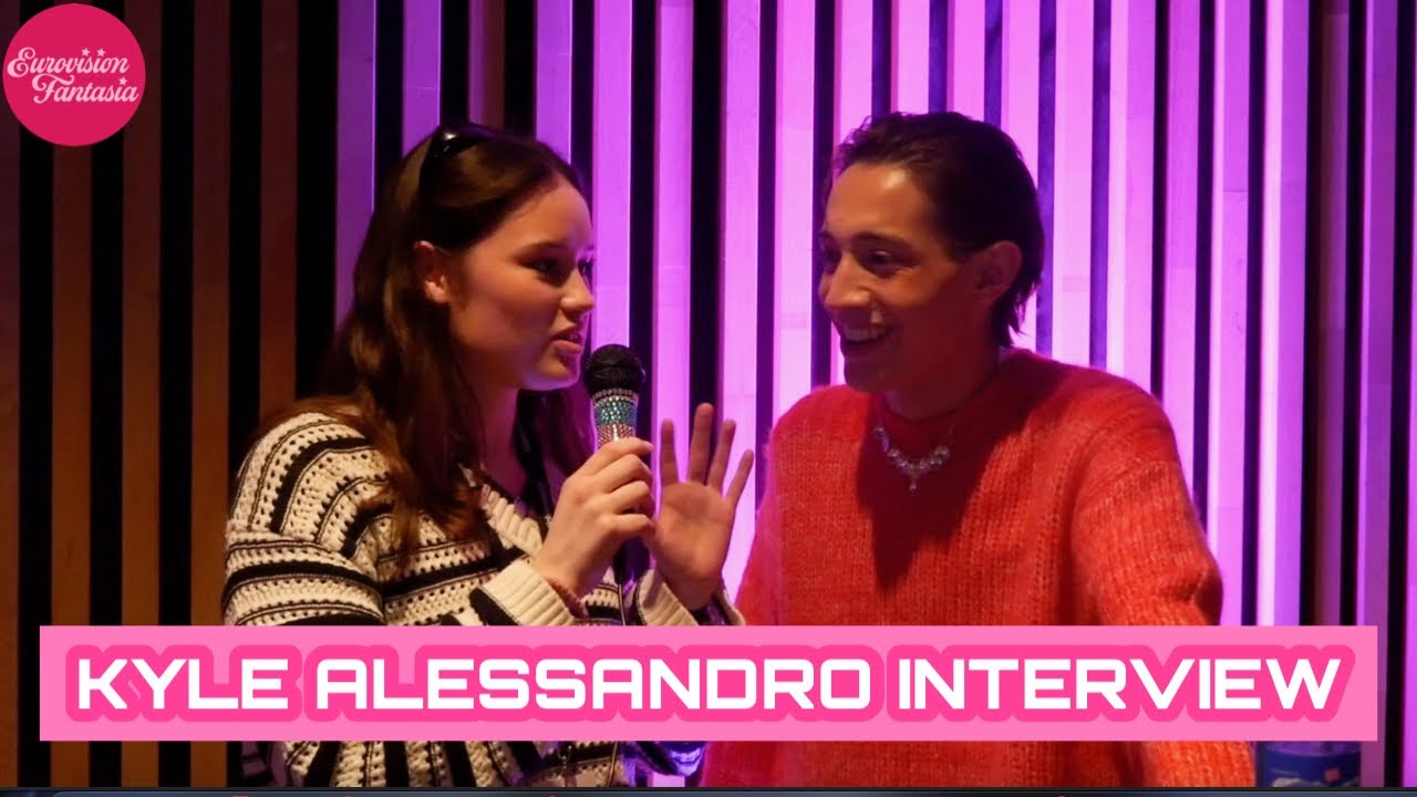 🇳🇴INTERVIEW WITH KYLE ALESSANDRO (NORWAY 2025) @ Nordic Eurovision Party