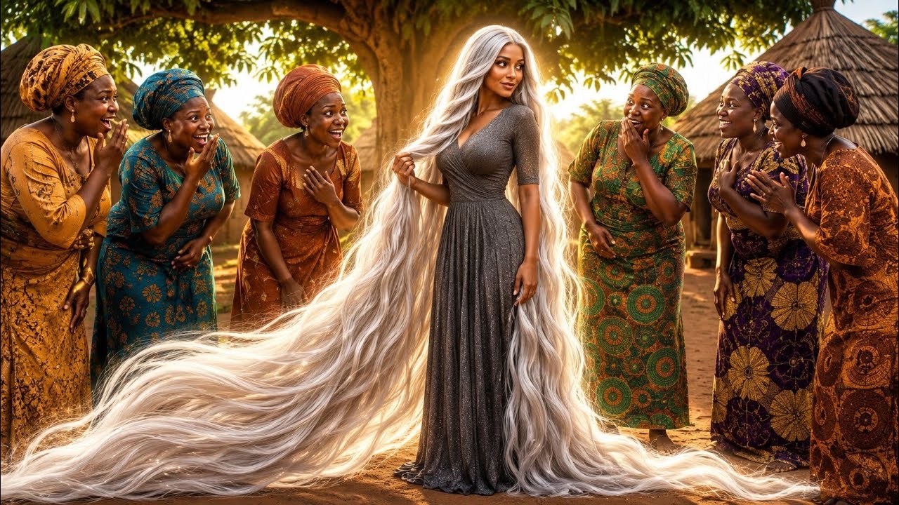 She Was Hated… But Her Hair Saved Everyone. #africanfolktales #storytelling #tales #africanstories .