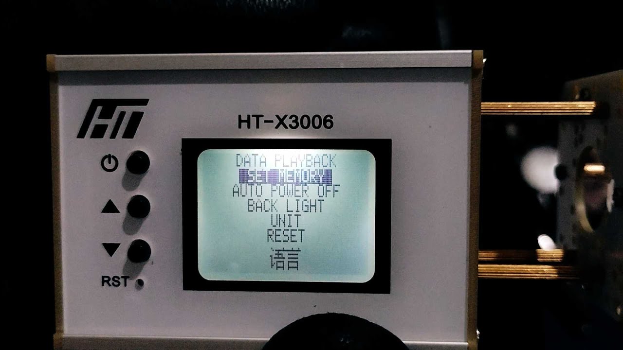 Cronógrafo Balístico HT X3006 WiFi Como Usar