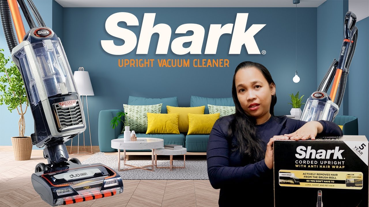 SHARK Upright Vacuum Cleaner Powered Lift-Away with Anti Hair Wrap Technology - Unboxing and Review