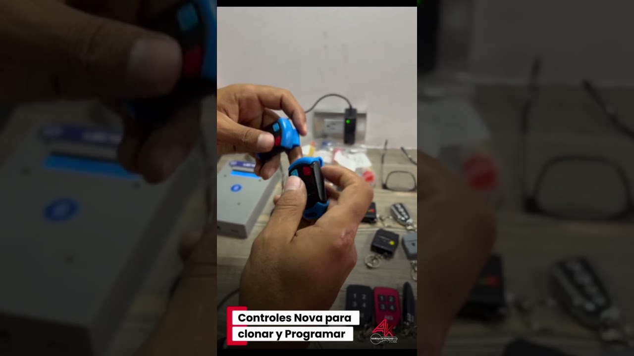 Controles Nova para clonar y Programar