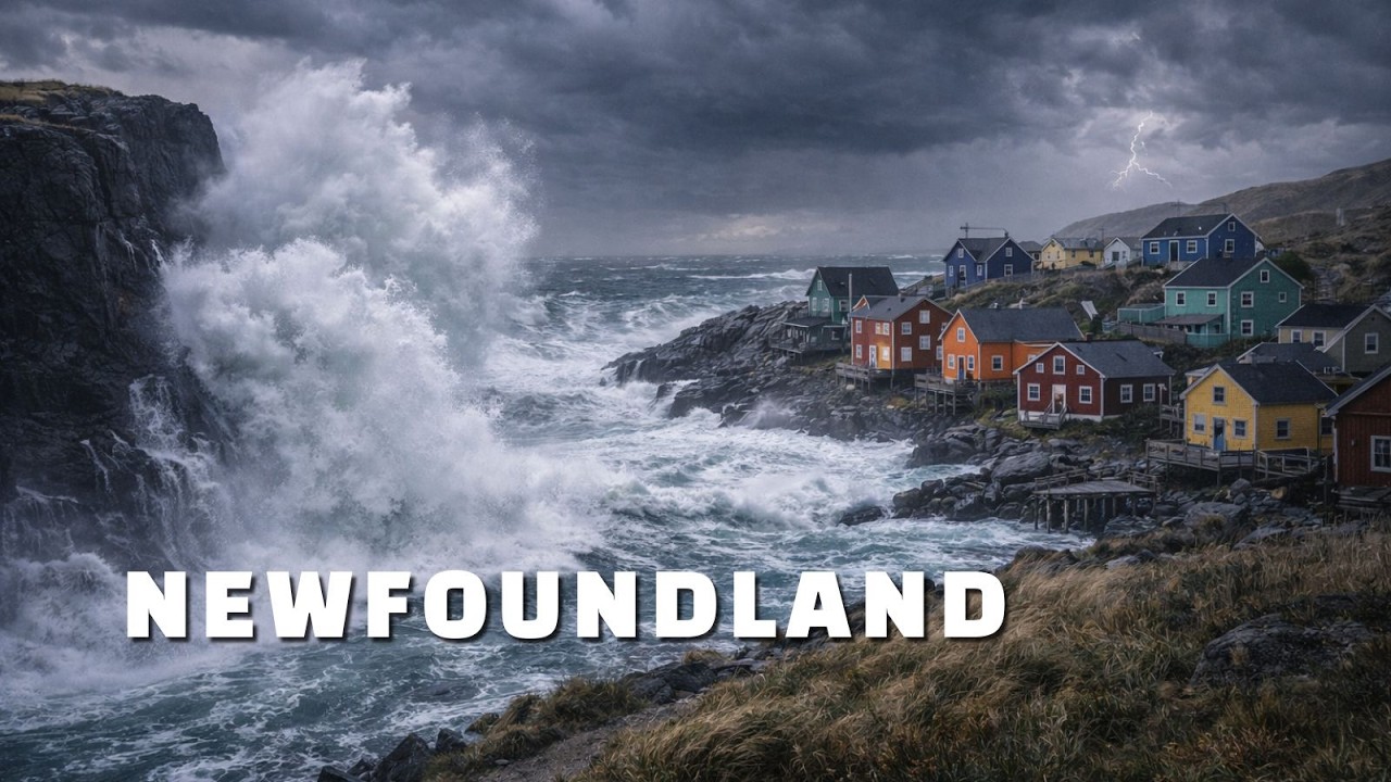 Newfoundland | Where the Atlantic Roars Against Endless Cliffs | Travel Video 4K