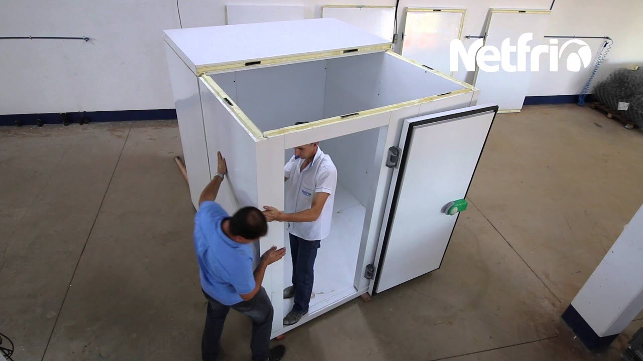 Montagem Câmara Fria Modular - Netfrio