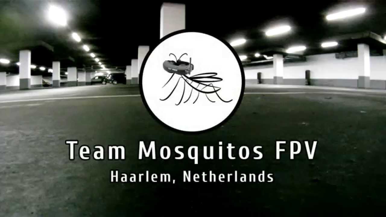 First Time indoor FPV Flying @ Parkinggarage Haarlem Station