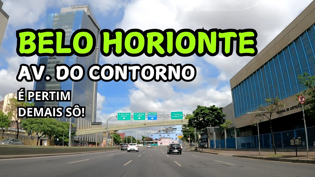 Tour em Belo Horizonte, explorando a Avenida do Contorno