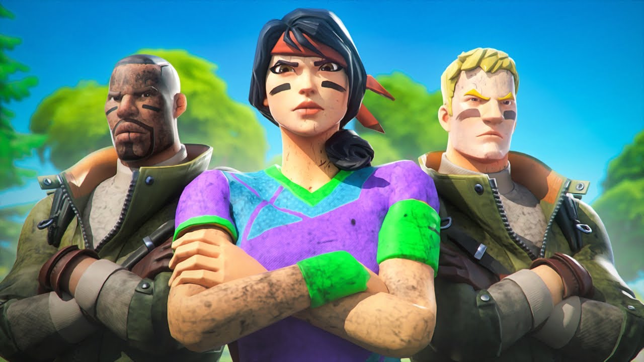 my fortnite clan is going pro...