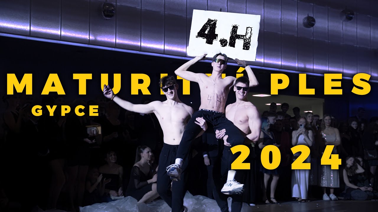 Maturitní ples Gymnázia Dašická (GYPCE) 4.H - 26. 1. 2024 - IDEON Pardubice