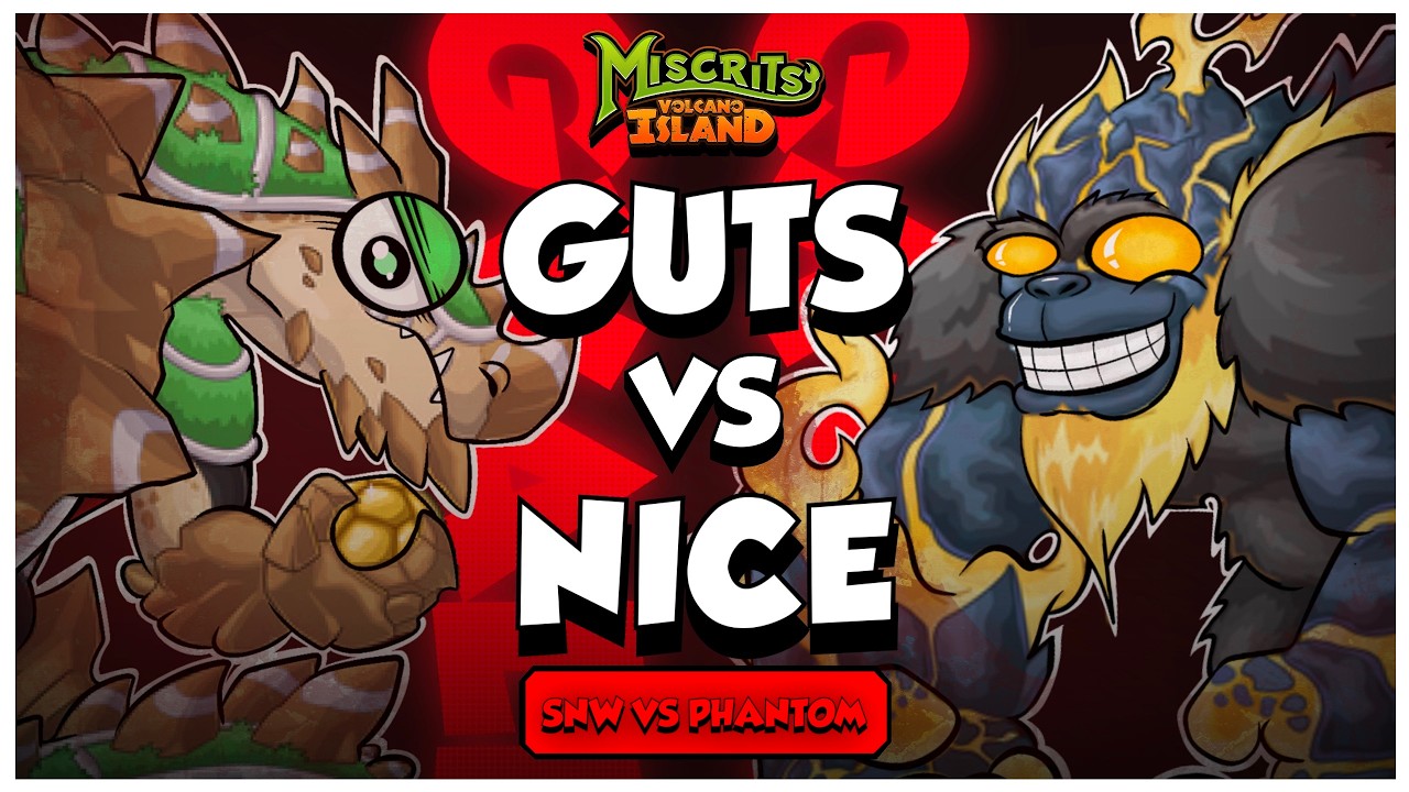 Guts(SNW) vs Nice(PHANTOM) | 🏆 SNW VS PHANTOM Tournament 2026 | Miscrits World of Creatures