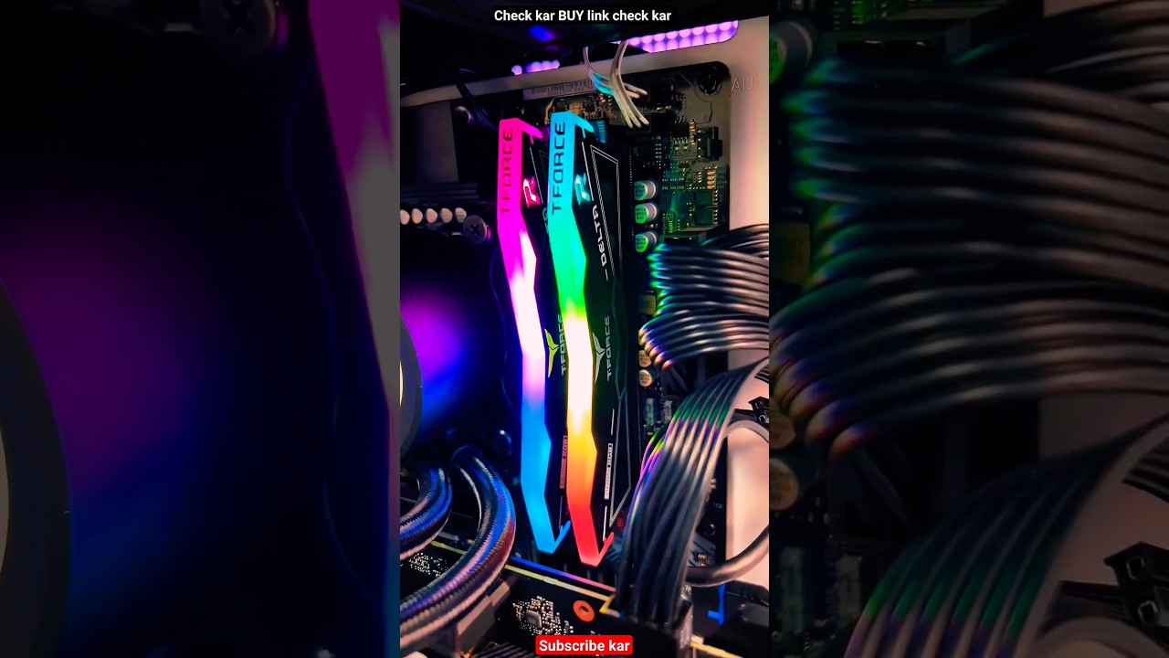 TEAMGROUP T-Force Delta RGB DDR5 Ram #shorts #youtubeshorts #gaming #technology #shortvideo