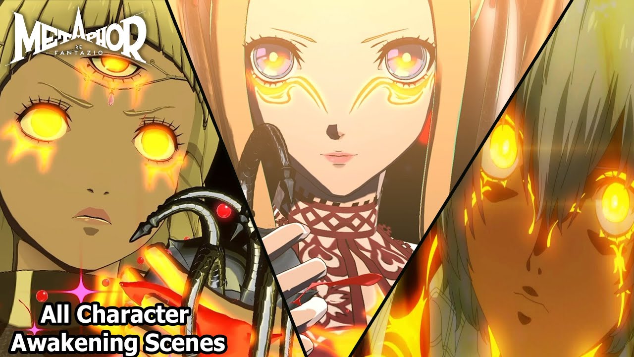 All Character Awakening Scenes | Metaphor: ReFantazio