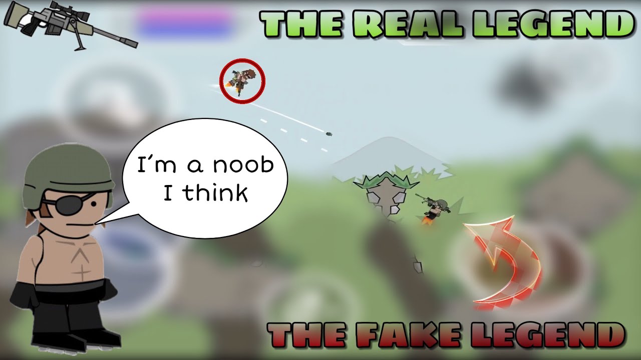 Mini Militia JUMP DECIDES TO PLAY A REAL LEGEND! ft.Hydro Ev