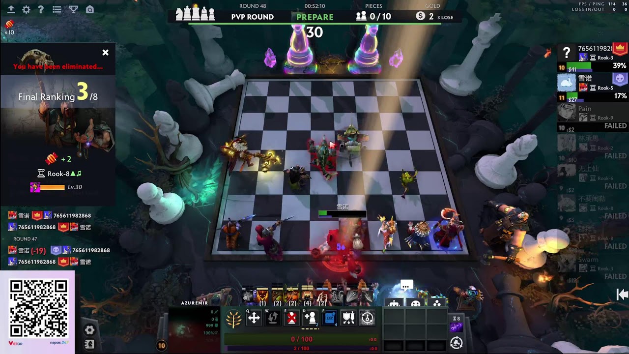 Pain Dota2 autochess