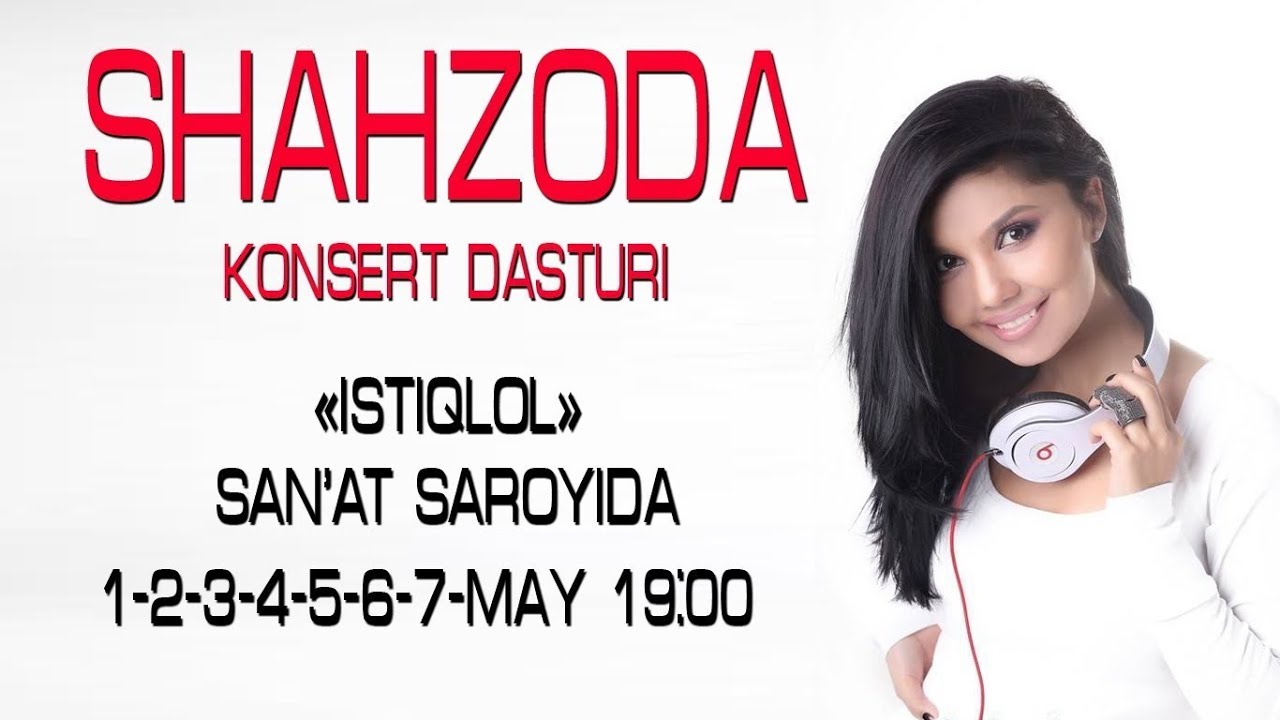 Shahzoda - 2013-yilgi konsert dasturi