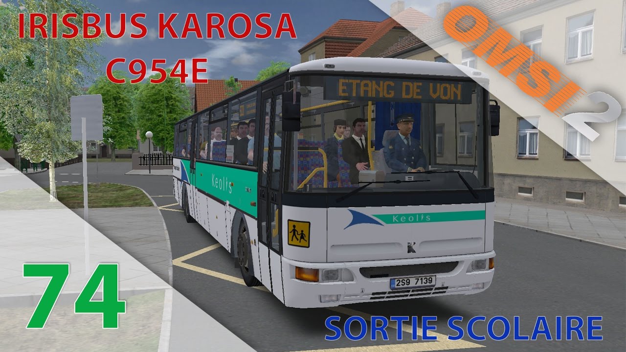[OMSI 2] Episode n°74 : Sortie scolaire du mercredi en Irisbus Karosa C954E !