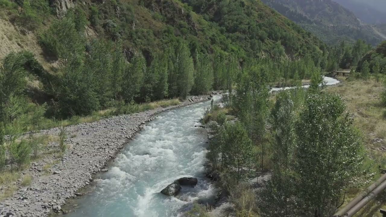 Cinematic Drone Video | Kazakhstan |Issyk River| DJI Flip