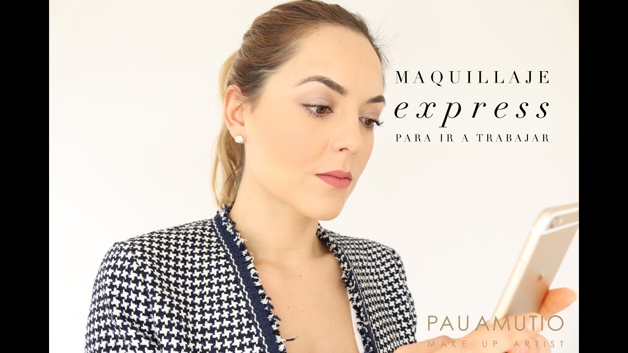 MAQUILLAJE EXPRESS PARA IR A LA OFICINA EN MENOS DE 10 MIN (TIEMPO REAL SIN EXPLICACIÓN)