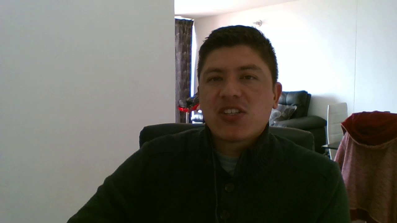 Presentation and talking about my daily routine   Edward Vega