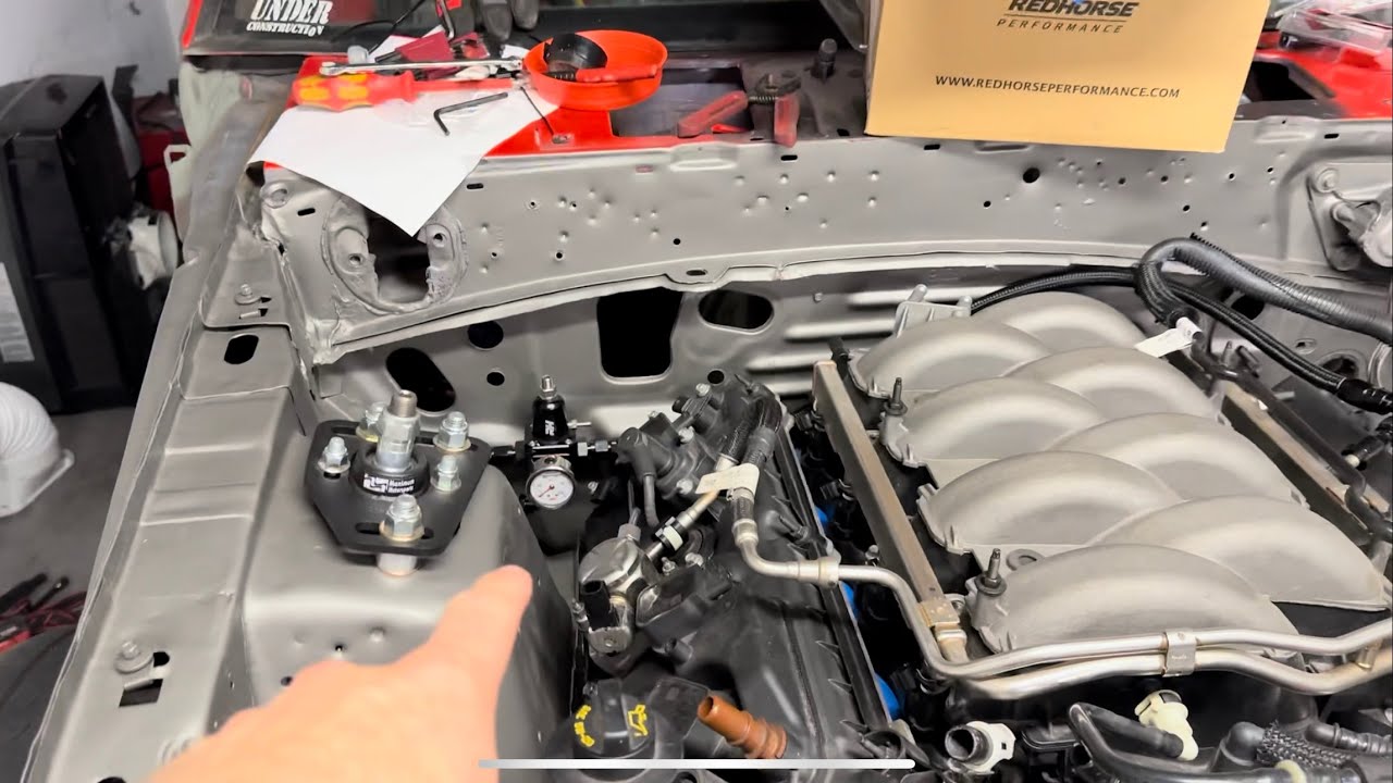 Running AN Lines in my Foxbody Mustang Part 2