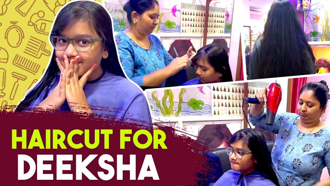 Transforming Deeksha's Look 💇🏻 | Trendy Haircut | Crazy Sisters