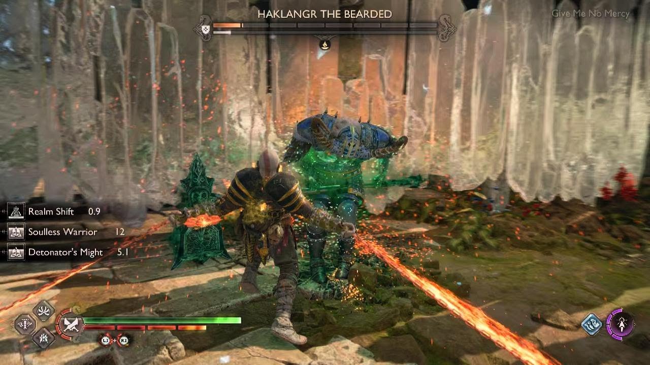 God of War Ragnarök - HAKLANGR THE BEARDED Berserker - Give me No Mercy (no hit)