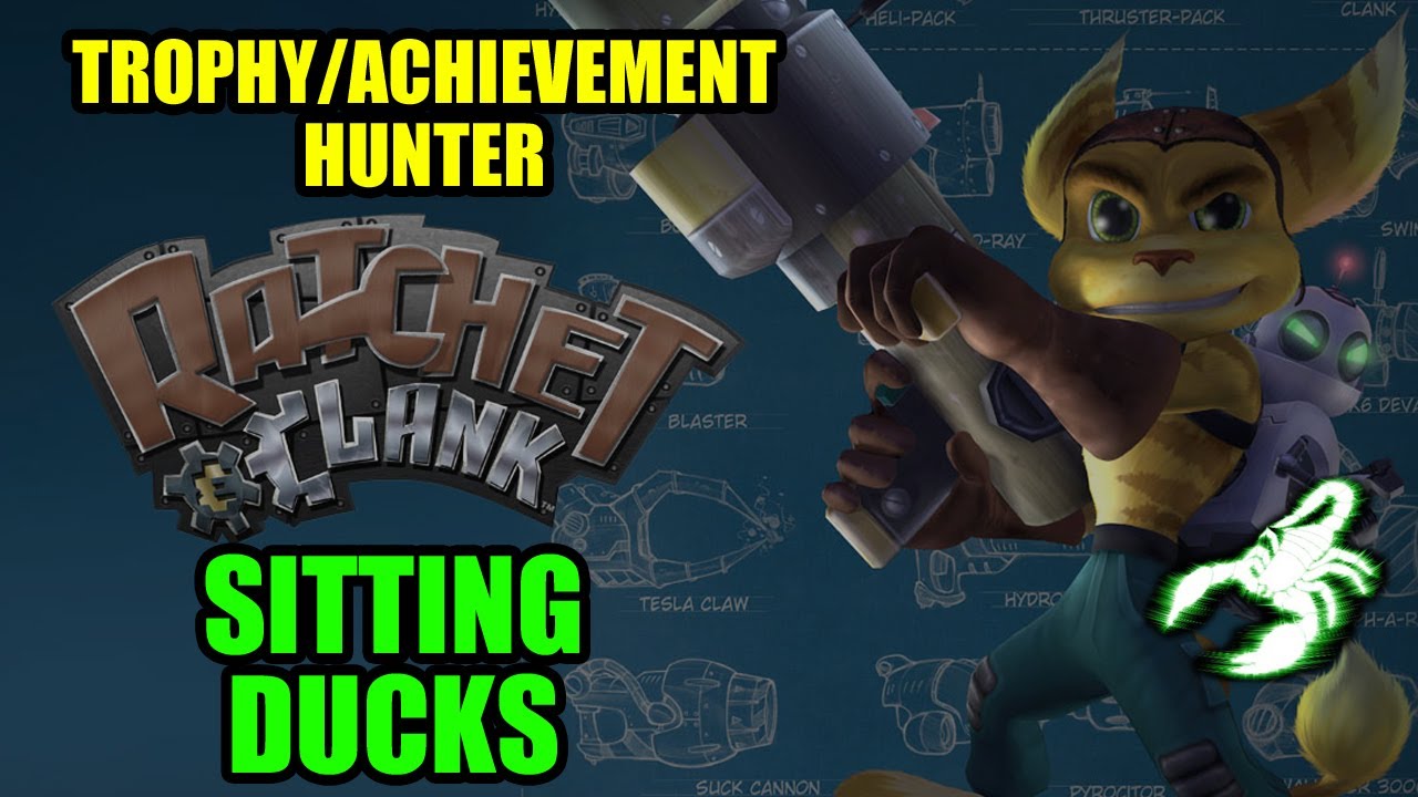 RATCHET & CLANK - Sitting Ducks TROPHY