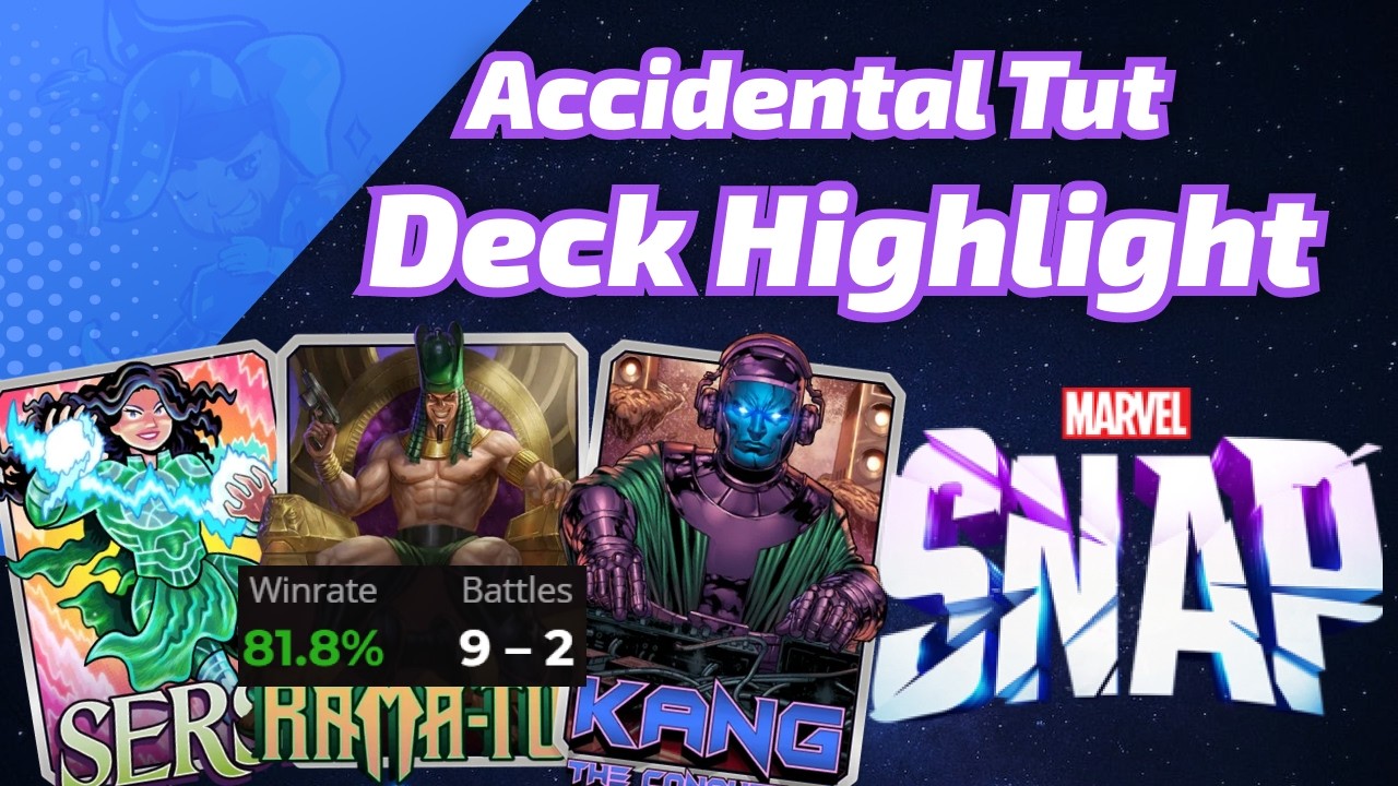 Accidently found a decent Rama Tut Deck | Marvel SNAP Deck Highlight