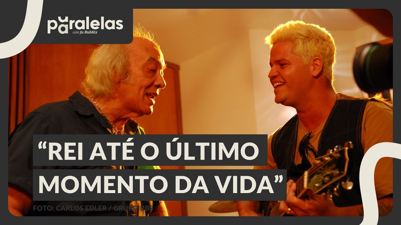 Rafael Malenotti relembra encontro com o ídolo Erasmo Carlos | Paralelas