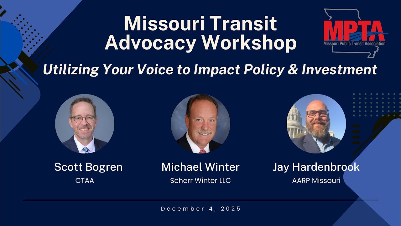 MPTA Presents: MO Transit Advocacy Workshop