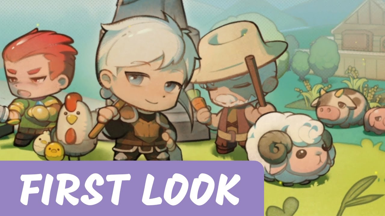 Border Town - Gameplay Part 2 | First look at the cute sandbox RPG