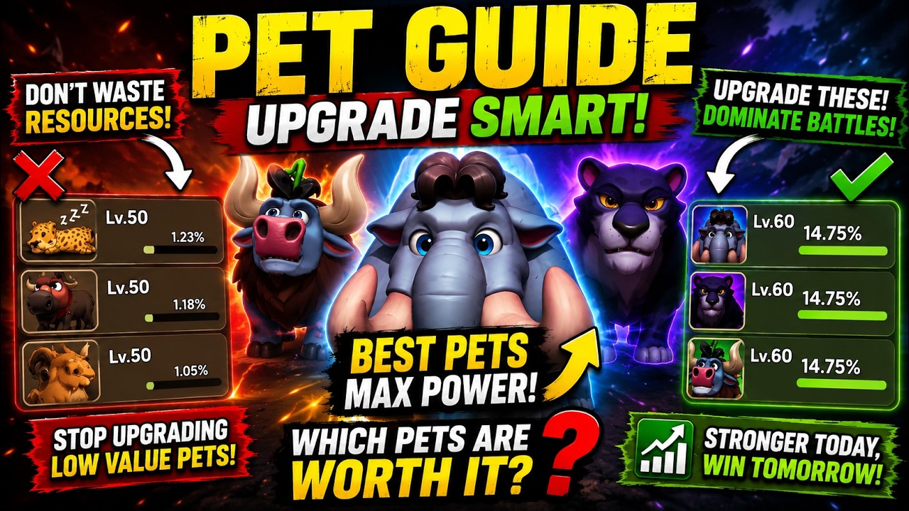 Why You're Wasting Materials on Wrong Pets | Kingshot