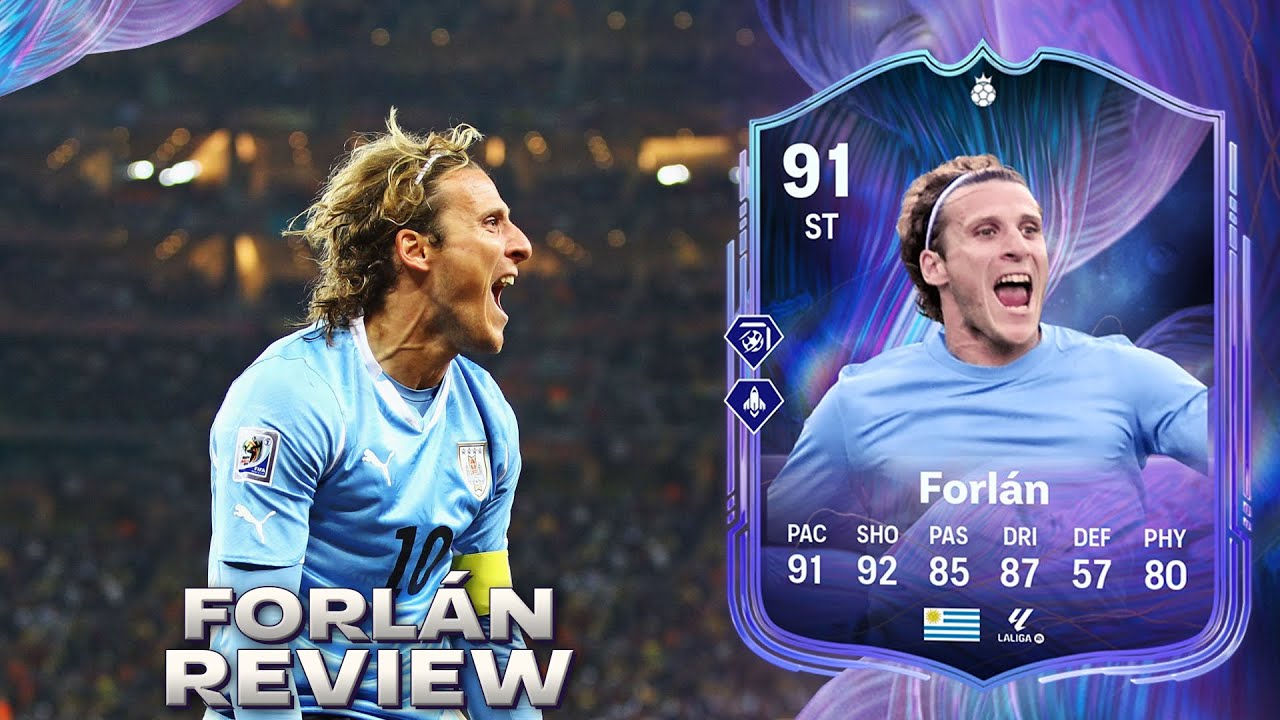 EL TIRO ES INCREÍBLE 🔥 91 FORLÁN FC 26 HEROE FANTASY SBC REVIEW