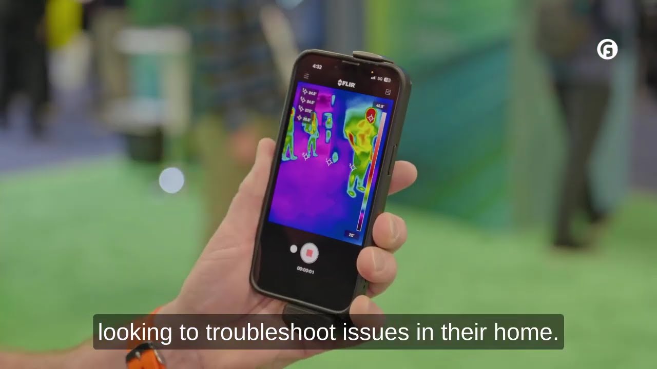 FLIR ONE® Pro Thermal Camera at CES 2026 | Pro-Grade Thermal Vision for Your Phone