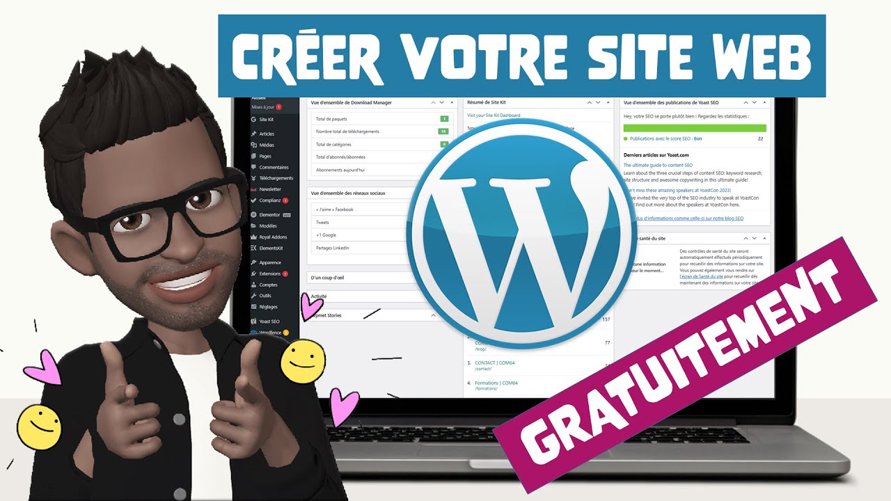 Formation WordPress : Comment créer votre site web gratuitement et facilement en local