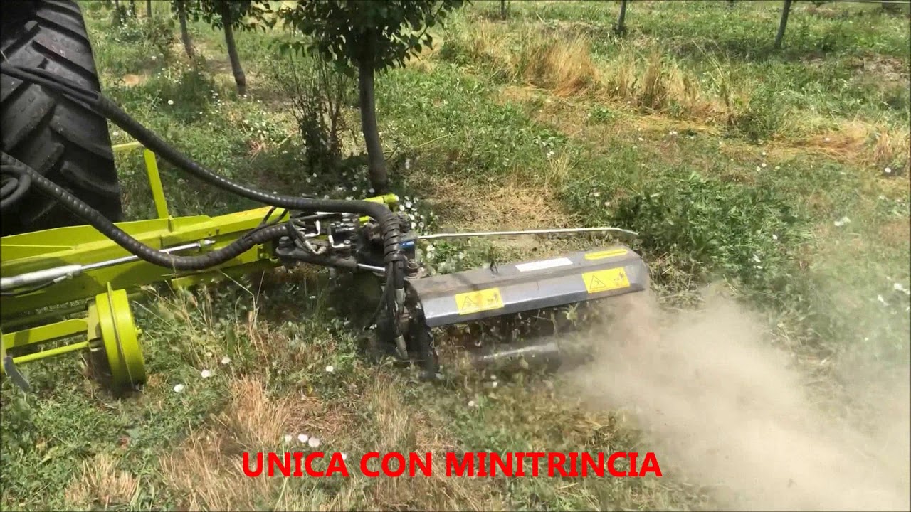 UNICA JOLLY CALDERONI Inter-row machine for mechanical weeding in orchards