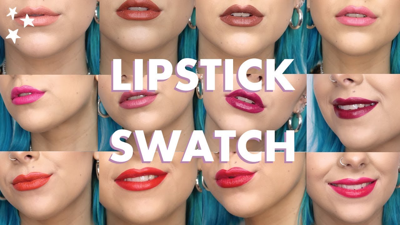 L'OREAL ROUGE SIGNATURE LIPSTICK SWATCH & REVIEW | ad