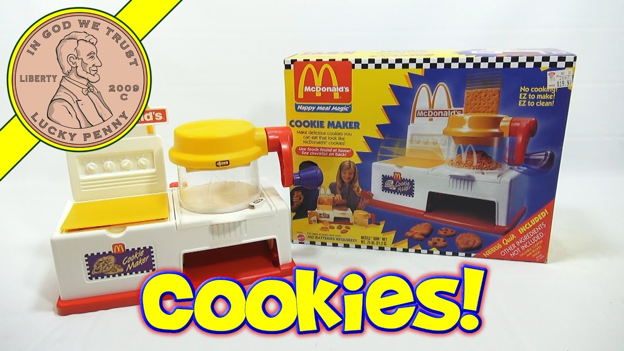 McDonald's Happy Meal Magic Cookie Maker Set, 1993 Mattel Toys (Fun Recipes)