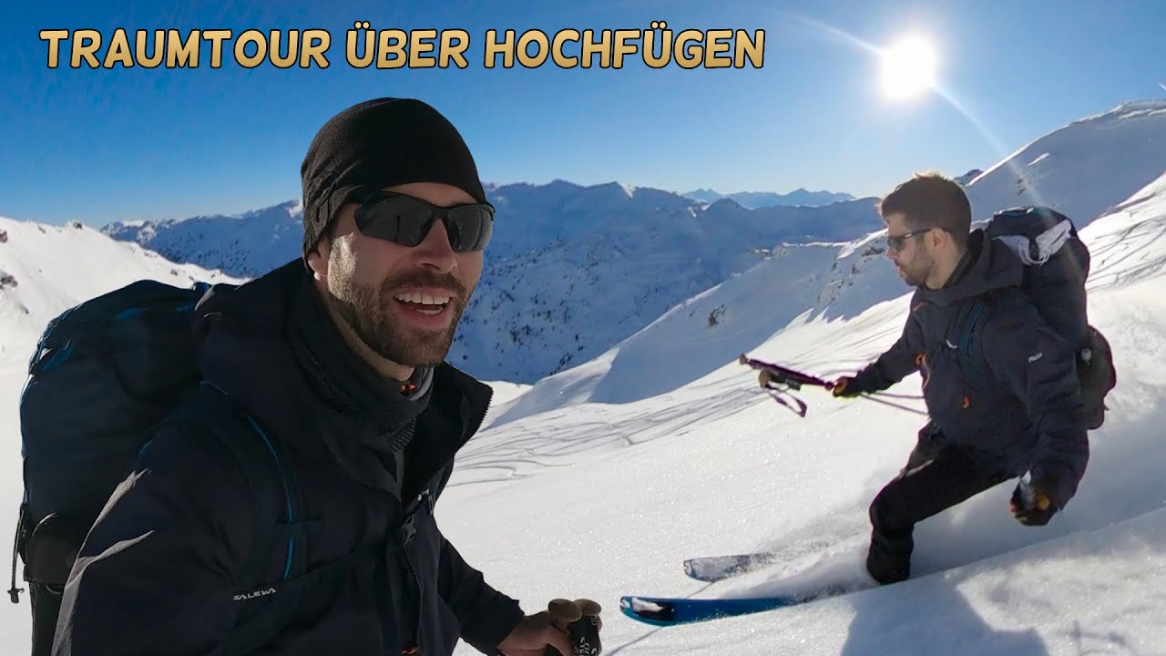 Ski and Fly Gilfert (2506m) / Einsame Skitour mit Gleitschirm im Pulverschnee