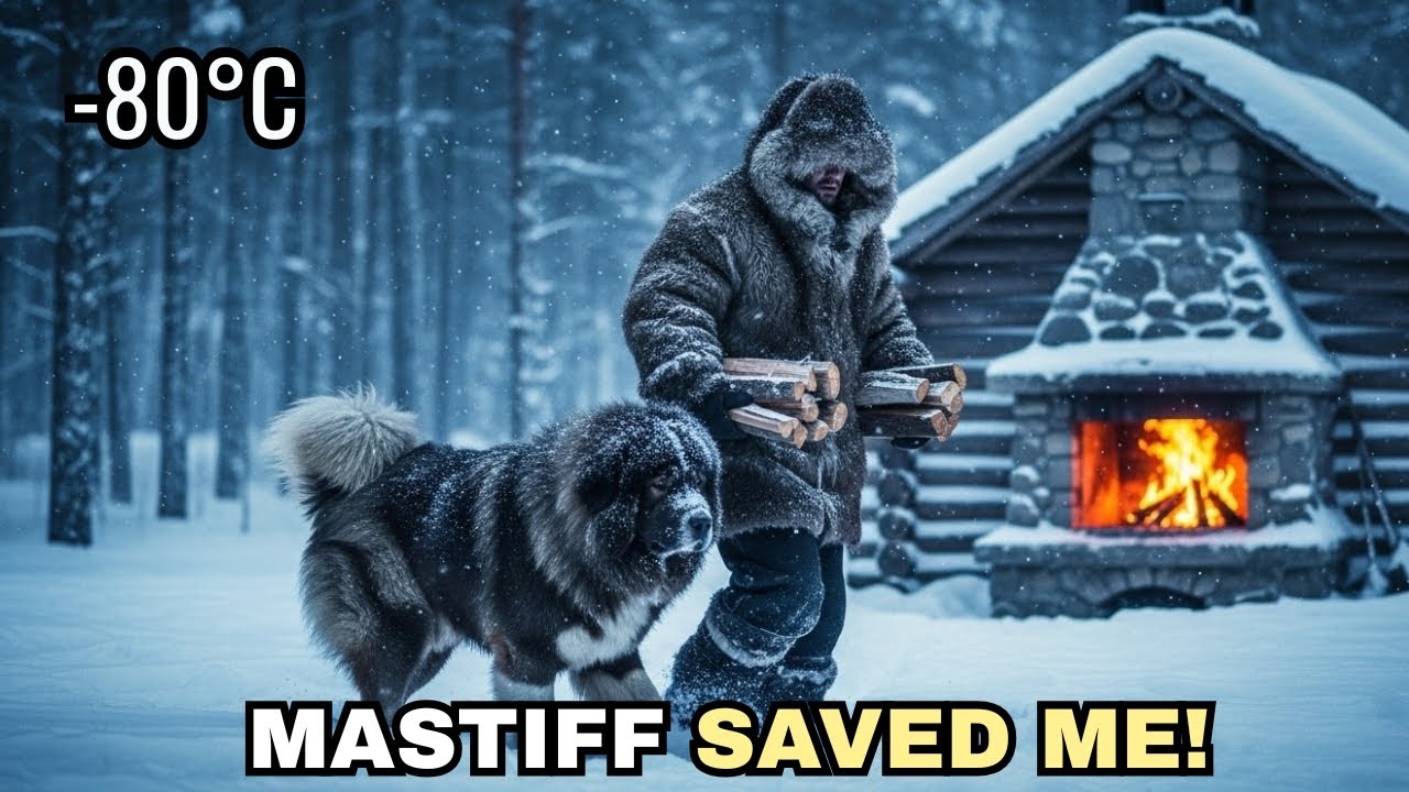 -80°C Frozen Hell: Surviving With My Tibetan Mastiff | Winter Survival