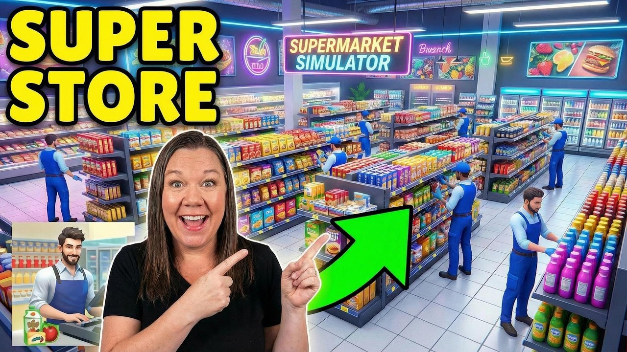My Tiny Shop is EXPLODING into a MEGA STORE! (Supermarket Simulator)