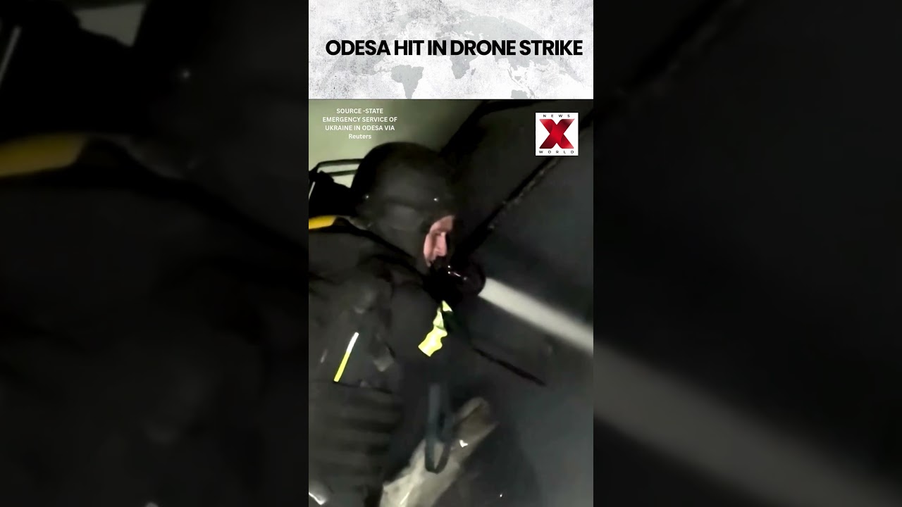 Russian Drone Strike Hits Odesa Homes And Infrastructure | NewsX World