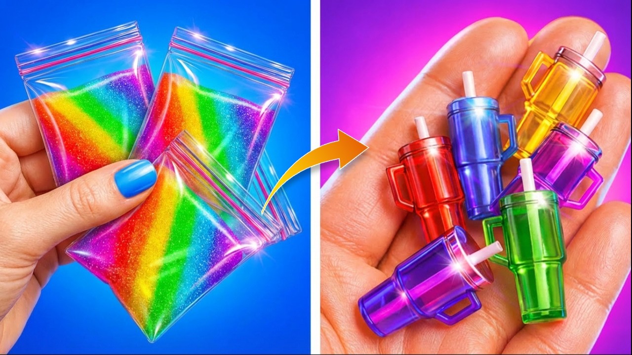 3D ART MAGIC! 🌈🖋️ High-End 3D Pen & Hot Glue Hacks by 123 GO! GOLD