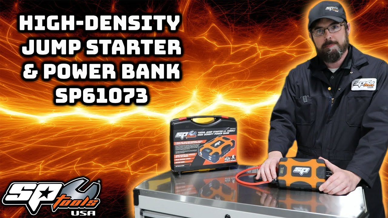 SP TOOLS USA - 1600A High Density Jump Starter & Power Bank
