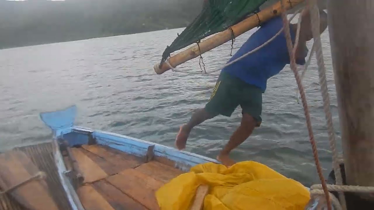 Tacking a traditional sailing canoe from the Louisiades