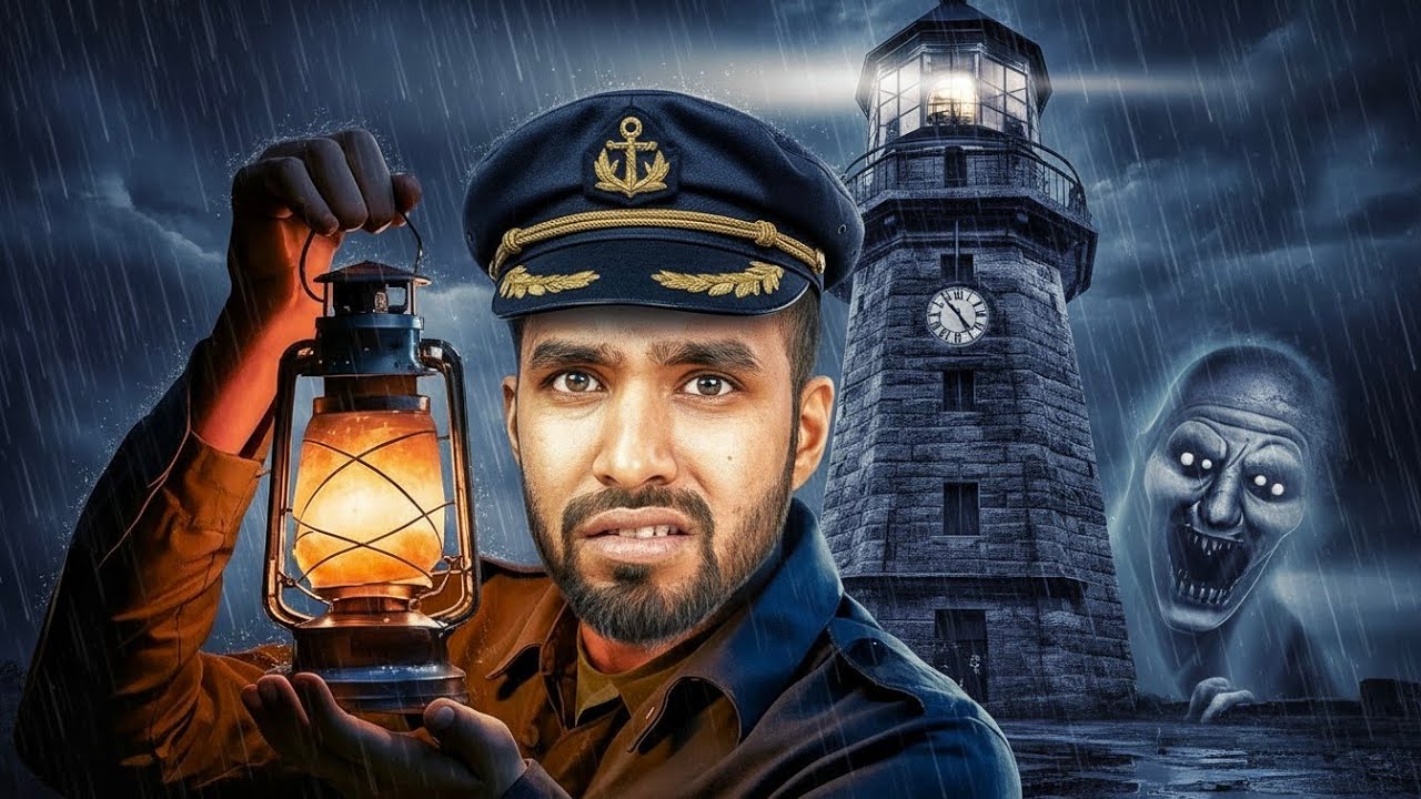 THE HORROR LIGHT HOUSE GAME | TECHNO GAMERZ 