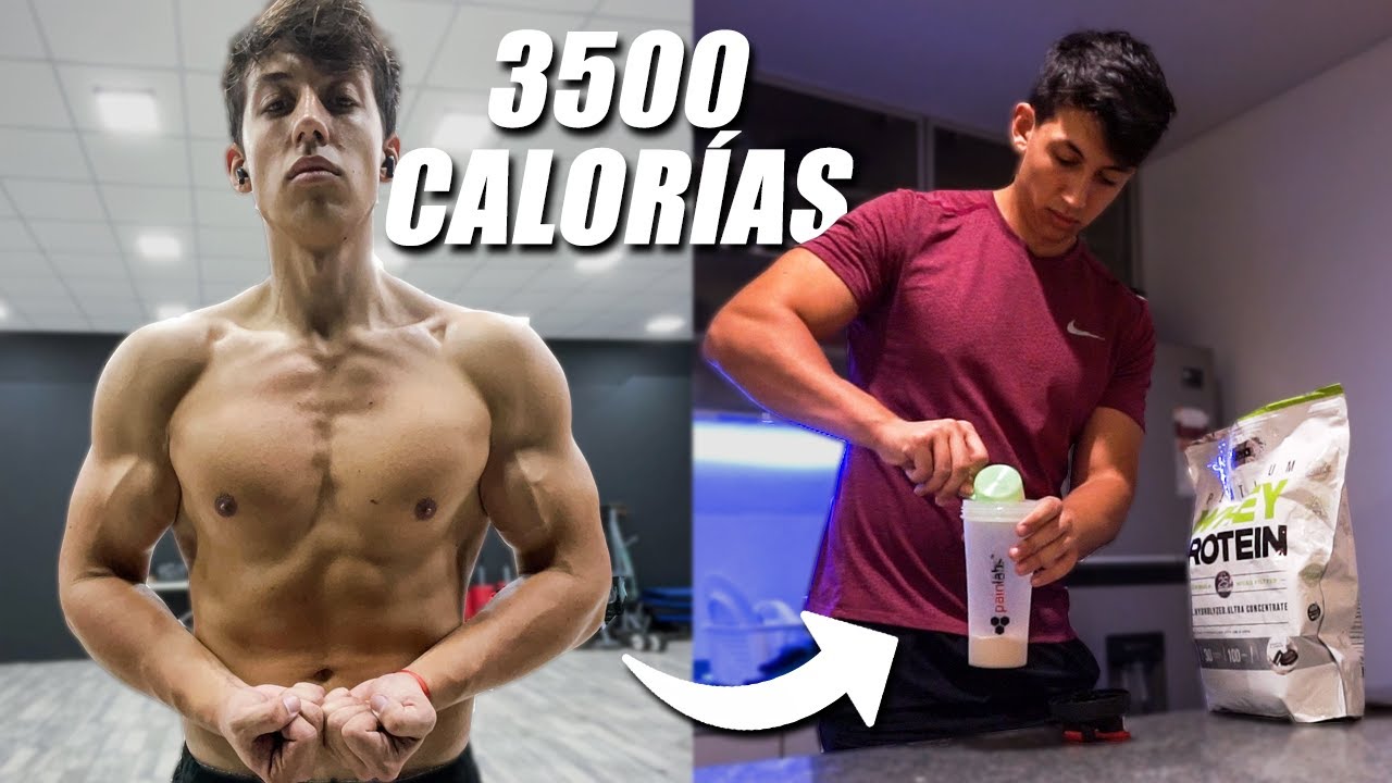 Día en mi DIETA de VOLUMEN viviendo solo | Road to 100kg 21