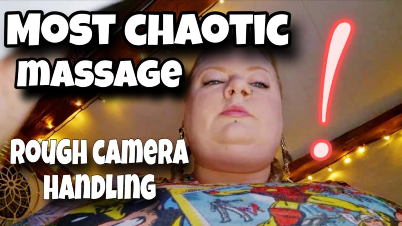 [ASMR] Most CHAOTIC Massage| Rough Camera Handling (No Talking)