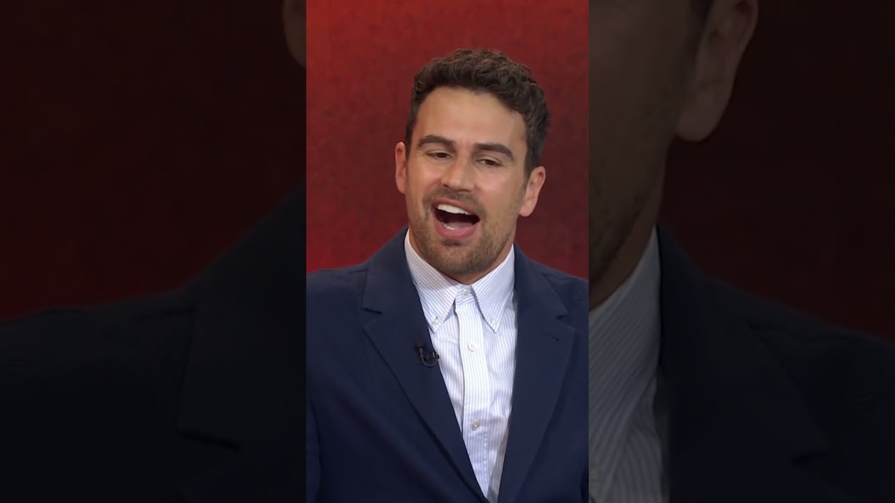 Theo James talks about learning how to do a New York accent
