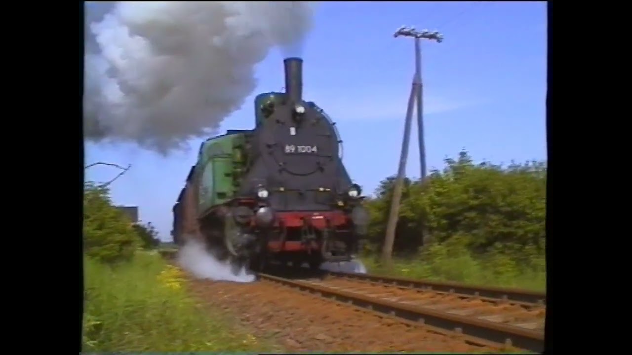 Eisenbahn, Plandampf auf der Saftbahn am 20. Mai 1995